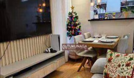 Apartamento com 2 dormitórios à venda, 36 m² por R$ 285.000,00 - Vila das Palmeiras - Guarulhos/SP