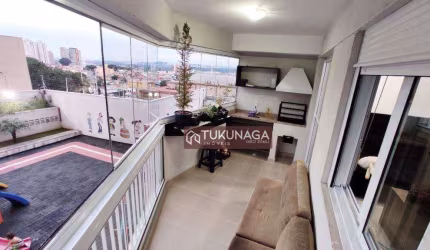 Apartamento Autêntico com 3 dormitórios, 2 vagas à venda, 82 m² por R$ 660.000 - Gopoúva - Guarulhos/SP