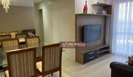 Apartamento com 2 dormitórios à venda, 56 m² por R$ 490.000,00 - Vila das Palmeiras - Guarulhos/SP