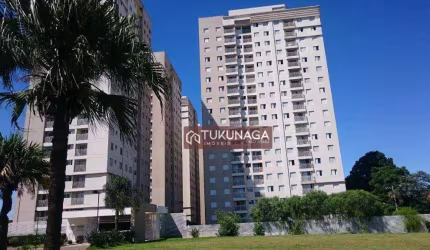 Apartamento com 3 dormitórios à venda, 65 m² por R$ 385.000,00 - Ponte Grande - Guarulhos/SP