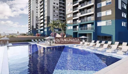 Apartamento com 1 dormitório à venda, 43 m² por R$ 415.000 - Vila Rosália - Guarulhos/SP