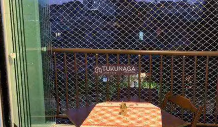 Apartamento com 1 dormitório suíte, 1 vaga à venda, 34 m² por R$ 295.000 - Vila Galvão - Guarulhos/SP
