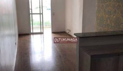 Apartamento para alugar, 57 m² por R$ 2.675,81/mês - Vila Silveira - Guarulhos/SP