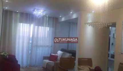 Apartamento com 3 dormitórios à venda, 81 m² por R$ 635.000 - Jardim Las Vegas - Guarulhos/SP
