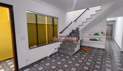 Excelente Sobrado com 3 quartos ( 1 suíte )  para alugar, 102 m² por R$ 3.600/mês - Parque Continental II - Guarulhos/SP