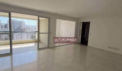 Apartamento com 3 dormitórios para alugar, 143 m² por R$ 10.150/mês - Vila Augusta - Guarulhos/SP