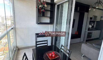 Studio com 1 dormitório para alugar, 40 m² por R$ 3.830,00/mês - Vila Lanzara - Guarulhos/SP