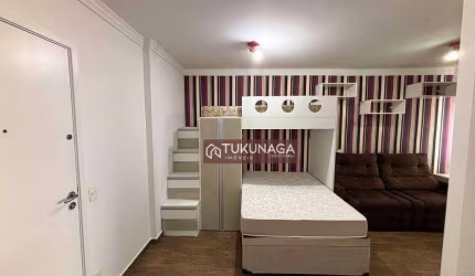 Studio com 1 dormitório para alugar, 29 m² por R$ 2.100,00/mês - Gopoúva - Guarulhos/SP