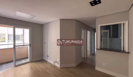 Apartamento com 3 dormitórios para alugar, 68 m² por R$ 2.920,00/mês - Vila Augusta - Guarulhos/SP