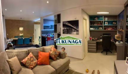 Apartamento com 3 dormitórios para alugar, 114 m² por R$ 5.881,95/mês - Vila Galvão - Guarulhos/SP