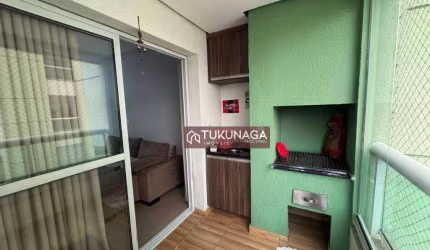 Apartamento com 3 dormitórios à venda, 84 m² por R$ 615.000,00 - Jardim Las Vegas - Guarulhos/SP