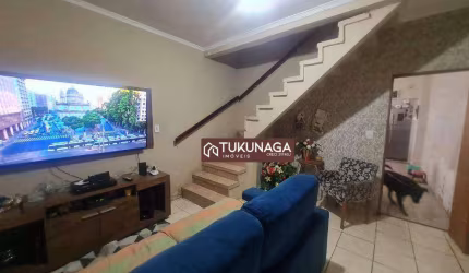Sobrado com 3 dormitórios à venda, 155 m² por R$ 515.000 - Vila Galvão - Guarulhos/SP