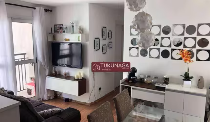 Apartamento com 3 dormitórios à venda, 64 m² por R$ 385.000,00 - Vila Rio de Janeiro - Guarulhos/SP