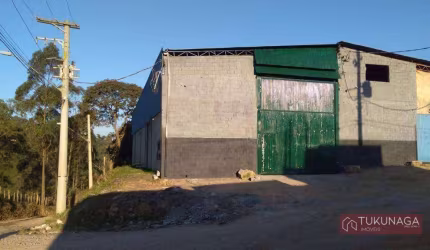 Galpão para alugar, 350 m² por R$ 7.117,00/mês - Água Azul - Guarulhos/SP
