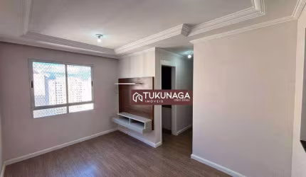 Apartamento com 2 dormitórios para alugar, 45 m² por R$ 2.353,76/mês - Ponte Grande - Guarulhos/SP