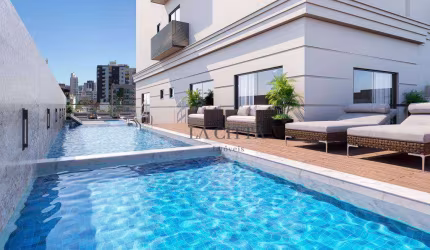 Apartamento com 2 dormitórios à venda, 78 m² por R$ 1.413.000,00 - Alto Perequê - Porto Belo/SC