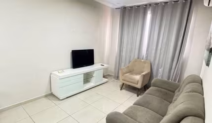 Apartamento para locação com 02 dormitórios 01 vaga rotativa de garagem no Centro de Balneário Camboriú