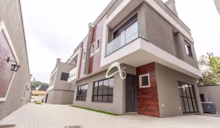 Triplex em condomínio novo à venda, com terraço, 3 quartos sendo 1 suíte com closet, no Bairro Portão / Água Verde, Curitiba/PR.