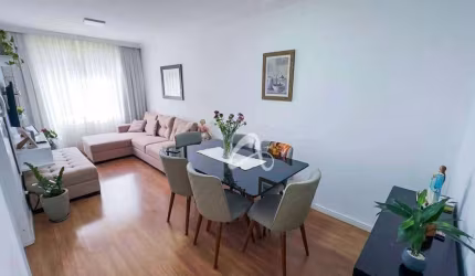 Apartamento recém reformado à venda, semimobiliado, com 02 quartos no Bairro Água Verde Curitiba/PR.