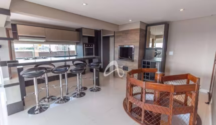 Cobertura planejada e decorada à venda, com 3 quartos sendo 1 suíte, no coração do Água Verde Curitiba/PR.