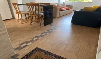Venda Apartamento Santos SP - mAr dOce lAr beira mar com vista frontal da sala, suíte e de um dos quartos, 2 vagas de garagem no Embaré.