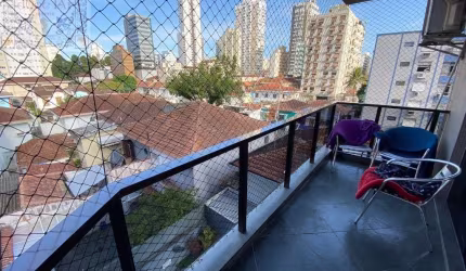 Venda ou Permuta Apartamento Santo SP - mAr dOce lAr no edifício Jardim do Mar com 2 vagas de garagem a 2 quadras da praia do Embare.
