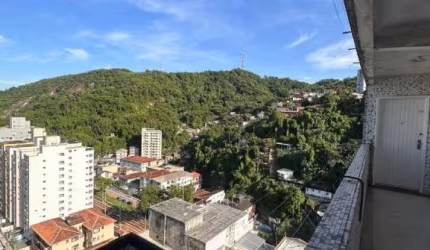 Venda Kitnet Santos SP - mAr dOce lAr -  250 metros da praia, mobiliado e com vista para natureza.