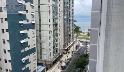 Venda Apartamento Rua Trabulsi Santos SP -  mAr dOce lAr edifício Honduras de frente, vizinho da praia e do aquário e próximo ao shopping Praiamar.