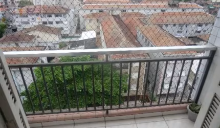 Venda Apartamento Santos SP - mAr dOce lAr a 1km do shopping Praiamar com planejados no bairro Aparecida.
