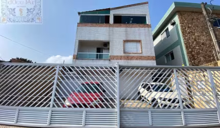 Excelente tríplex com 2 dorms, espaço gourmet, disponível para venda no bairro Esplanada, em São Vicente.