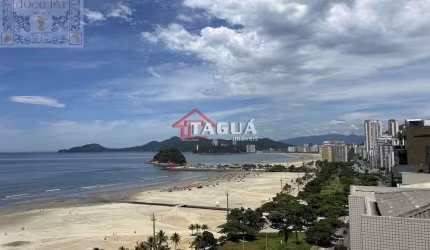 Venda Apartamento Santos SP - mAr dOce lAr pé na areia, novo, com vista livre para o mar na Pompeia!