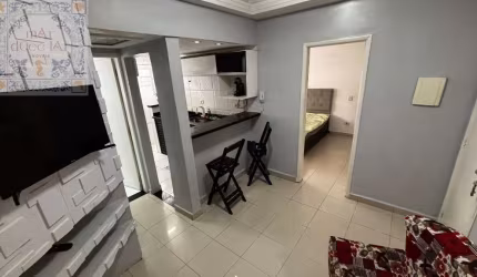 Venda Apartamento Santos SP - mAr dOce para veraneio, morar ou investir na famosa rua Trabulsi ao lado da praia e do aquário na Ponta da Praia.