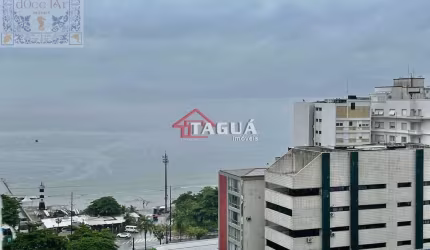 Venda Apartamento Santos SP - mAr dOce lAr vista mar a uma quadra da praia no canal 6 entre Ponta da Praia e Aparecida.
