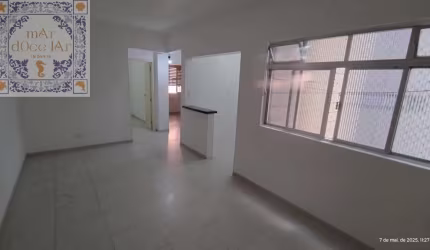 Venda Apartamento Santos SP - mAr dOce lAr reformado, de 1 dormitório, a apenas duas quadras curtas da praia do José Menino! .