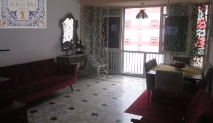 Venda Apartamento no Edifício Porto em Santos SP -  mAr dOce lAr a meia quadra da praia frente rua com vista mar lateral na Aparecida.