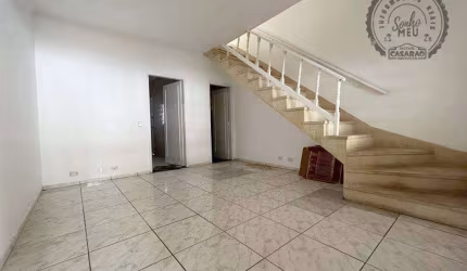 Sobrado com 2 dormitórios à venda, 79 m² por R$ 449.000,00 - Tupi - Praia Grande/SP