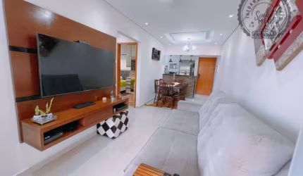 Apartamento com 2 dormitórios à venda, 88 m² por R$ 660.000,00 - Boqueirão - Praia Grande/SP
