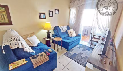 Apartamento com 2 dormitórios à venda, 80 m² por R$ 380.000,00 - Tupi - Praia Grande/SP