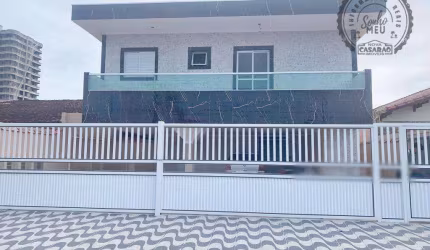 Sobrado com 2 dormitórios à venda, 53 m² por R$ 295.000,00 - Caiçara - Praia Grande/SP