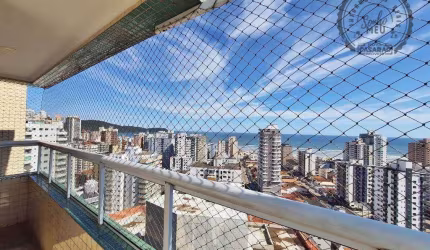 Apartamento com 2 dormitórios à venda, 97 m² por R$ 620.000,00 - Guilhermina - Praia Grande/SP