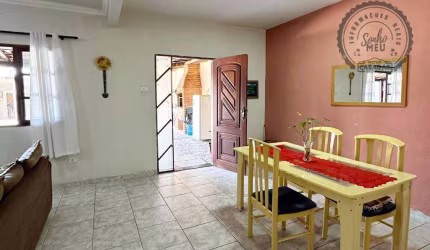 Casa com 3 dormitórios à venda, 157 m² por R$ 450.000,00 - Quietude - Praia Grande/SP