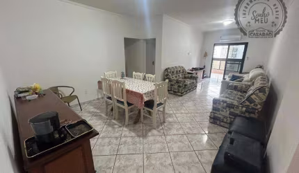 Apartamento com 3 dormitórios à venda, 147 m² por R$ 799.000,00 - Guilhermina - Praia Grande/SP