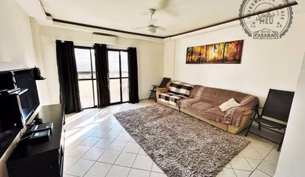 Apartamento com 2 dormitórios à venda, 94 m² por R$ 450.000,00 - Guilhermina - Praia Grande/SP