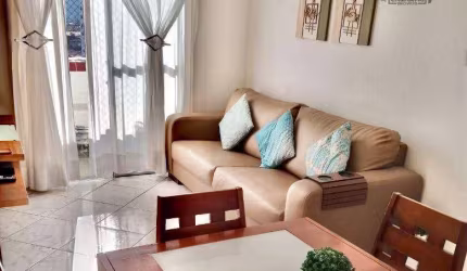 Apartamento com 2 dormitórios à venda, 52 m² por R$ 325.000,00 - Canto do Forte - Praia Grande/SP