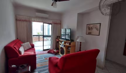 Apartamento com 1 dormitório à venda, 75 m² por R$ 320.000,00 - Guilhermina - Praia Grande/SP
