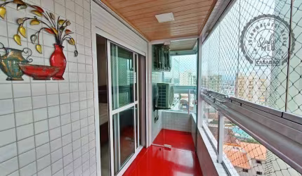 Apartamento com 2 dormitórios à venda, 86 m² por R$ 530.000,00 - Aviação - Praia Grande/SP