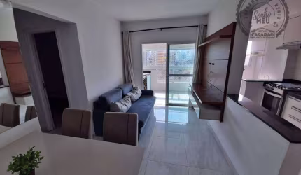 Apartamento com 2 dormitórios para alugar, 58 m² por R$ 4.000,00/mês - Boqueirão - Praia Grande/SP