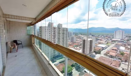 Cobertura com 3 dormitórios à venda, 159 m² por R$ 1.100.000,00 - Tupi - Praia Grande/SP
