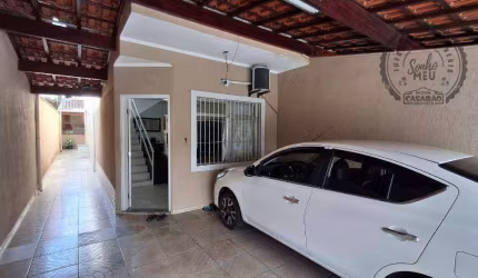 Casa na Vila Antártica, Praia Grande - SP
