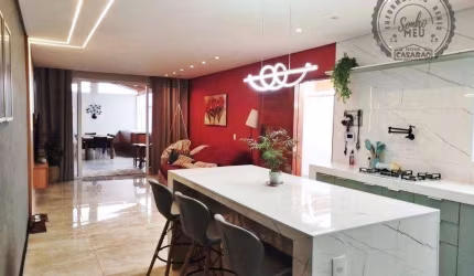 Casa na Vila Guilhermina, Praia Grande - SP